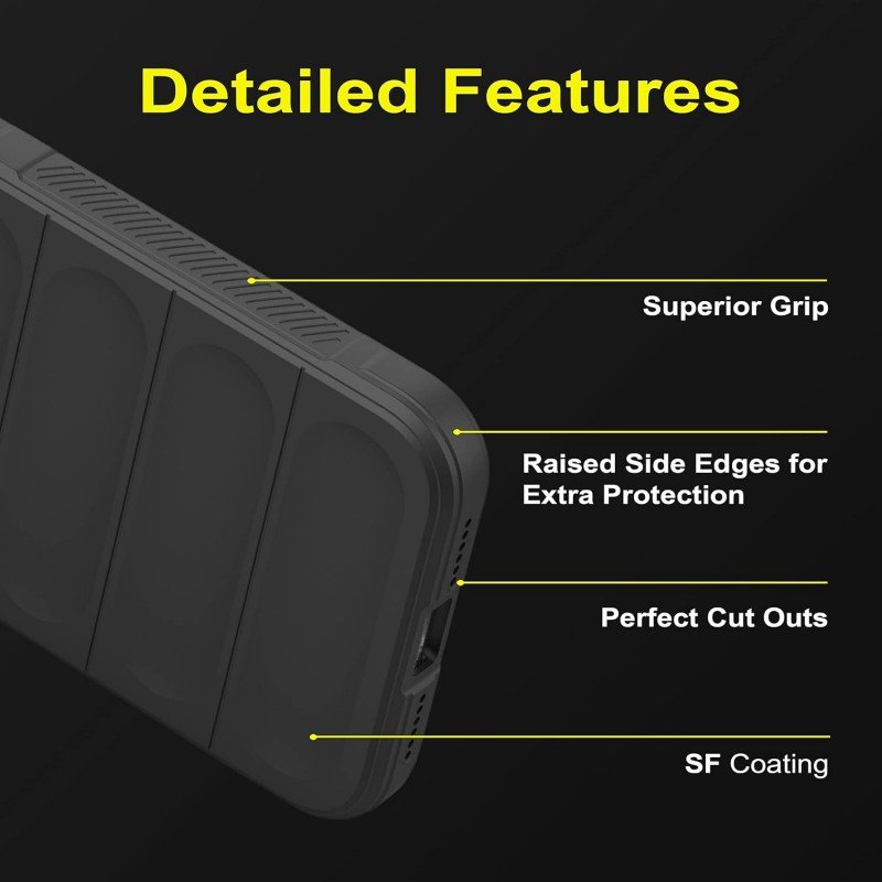 Zapcase Back Case Cover for Moto G64 5G | Compatible for Moto G64 5G Back Cover | Liquid Silicon Magic Case with Camera Protection | Black Zapcase Back Case Cover for Moto G64 5G | Compatible for Moto G64 5G Back Cover | Liquid Silicon Magic Case with Camera Protection | Black
