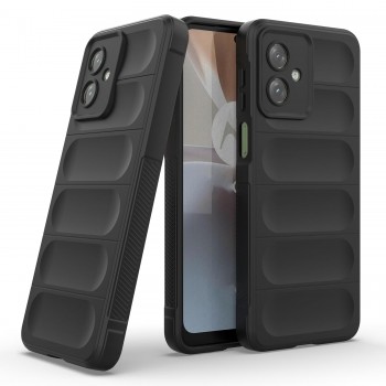 Zapcase Back Case Cover for Moto G64 5G | Compatible for Moto G64 5G Back Cover | Liquid Silicon Magic Case with Camera Protection | Black