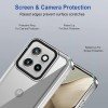 Zapcase Back Case Cover for Motorola Edge 50 Neo | Compatible for Motorola Edge 50 Neo Back Cover | Case Cover with Camera Protection | (TPU + PC | Transparent) Zapcase Back Case Cover for Motorola Edge 50 Neo | Compatible for Motorola Edge 50 Neo Back Cover | Case Cover with Camera Protection | (TPU + PC | Transparent)