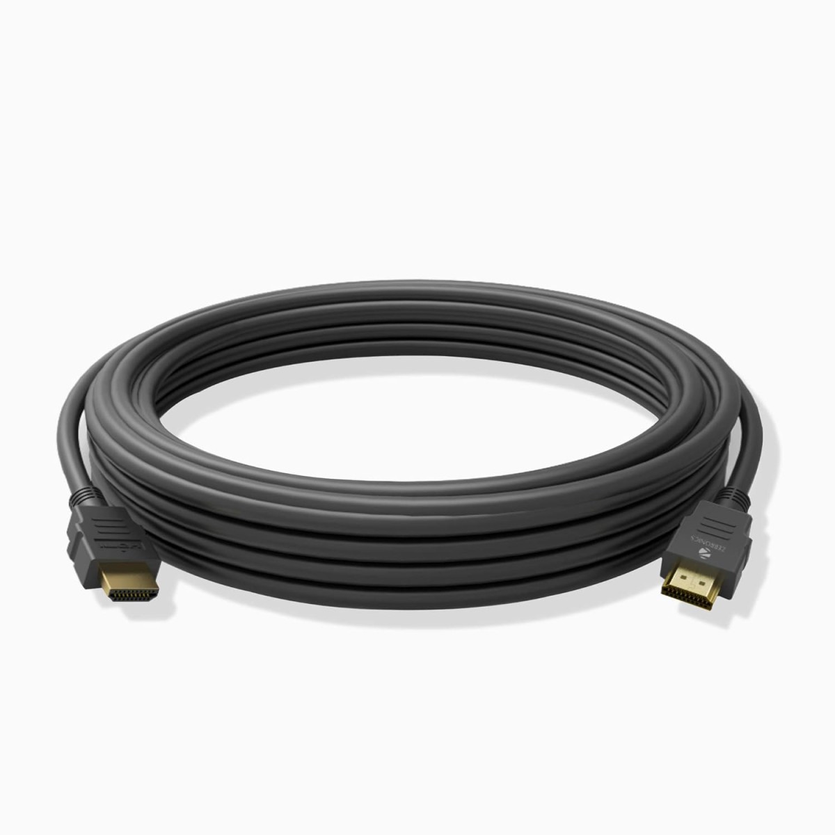 Zebronics HAA3020, 2.0, HDMI Cable, with Ethernet, 4K @ 60Hz UHD, 3 Meter (10ft), 18 Gbps High Speed Transmission, Supports Dolby, DTS, 3D, ARC, CEC, 24K Gold-Plated, Male-to-Male
