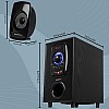 Zebronics ZEB-BT701RUCF Wireless Bluetooth Multimedia Speaker With Supporting AC3 Audio, SD Card, USB, AUX, FM & Remote Control