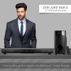 Zebronics ZEB-JUKE BAR 4 Wireless Bluetooth Soundbar With Subwoofer Supporting Wall Mount, USB, SD, FM, AUX, TV IN & Remote Control. Zebronics ZEB-JUKE BAR 4 Wireless Bluetooth Soundbar With Subwoofer Supporting Wall Mount, USB, SD, FM, AUX, TV IN & Remote Control.