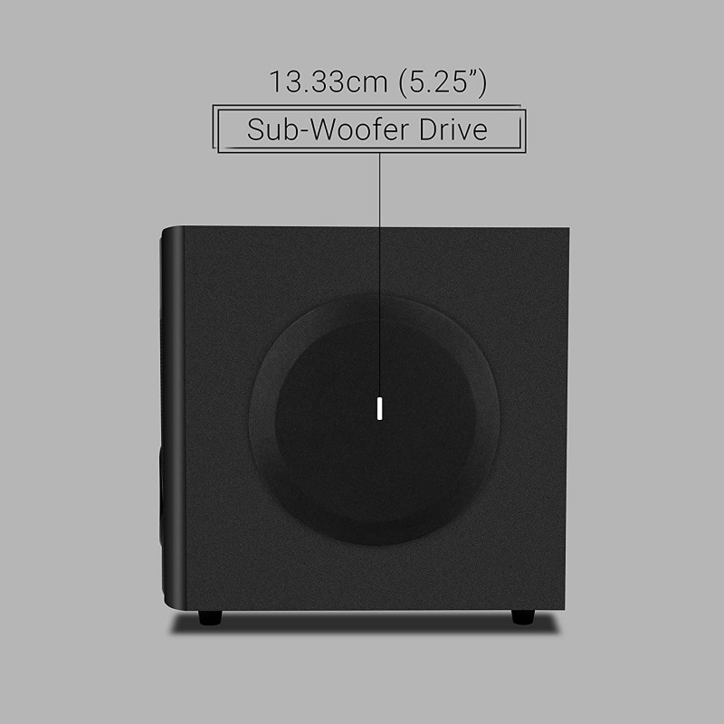 Zebronics ZEB-JUKE BAR 4 Wireless Bluetooth Soundbar With Subwoofer Supporting Wall Mount, USB, SD, FM, AUX, TV IN & Remote Control. Zebronics ZEB-JUKE BAR 4 Wireless Bluetooth Soundbar With Subwoofer Supporting Wall Mount, USB, SD, FM, AUX, TV IN & Remote Control.