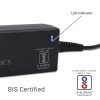 Zebronics ZEB-LA401319045AS 45W Laptop Adapter with 4x1.3mm Connector - Black Zebronics ZEB-LA401319045AS 45W Laptop Adapter with 4x1.3mm Connector - Black