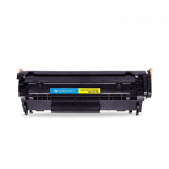 Zebronics ZEB-LPC12A Printer Cartridge for HP LJ 1010/ MFP/M1319f MFP, Canon LS LBP2900/2900B/3000