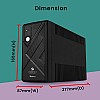 Zebronics ZEB-U775 Power Supply UPS (Black)