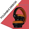 Zebronics Zeb-Bang Bluetooth Wireless Over Ear Headphones with Mic (Orange)