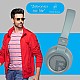 Zebronics Zeb-Bang Bluetooth Wireless Over Ear Headphones with Mic (Orange)