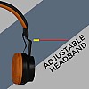 Zebronics Zeb-Bang Bluetooth Wireless Over Ear Headphones with Mic (Orange)