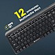 Zebronics Zeb-Glide USB Wired Multimedia Keyboard for PC/Laptop Gold Plated USB Connector