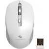 Zebronics Zeb-Jaguar Wireless Mouse, 2.4GHz with USB Nano Receiver,(White+Grey)