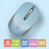 Zebronics Zeb-Jaguar Wireless Mouse, 2.4GHz with USB Nano Receiver,(White+Grey)