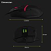 Zebronics Zeb Tempest - Premium USB Gaming Mouse with 7 Buttons, Upto 3200 DPI, RGB LED Modes and 1.8 Metre Braided Cable