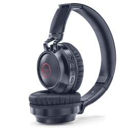 Zinq Erupt 4155 Wireless Bluetooth On Ear Headphone with Mic (Black)