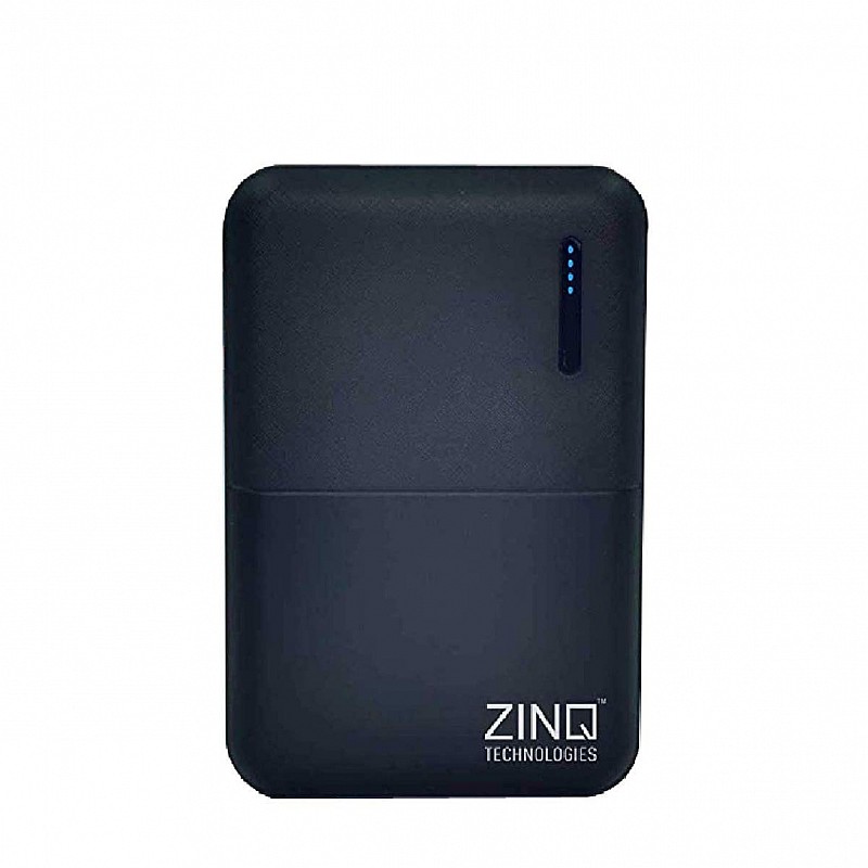 Zinq Technologies 10000mAh Li-Polymer Power Bank with 18W QC 3.0 Quick Charge Z10KP (Black)