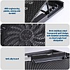 Zinq  Cool Slate Dual Fan Cooling Pad for Notebook/Laptop with Dual USB Port(Black)