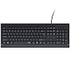 Zinq Technologies ZQ-1133 Full-Size Wired Keyboard with 104 Keys 3 LED Lights and 1.5m Cable Black