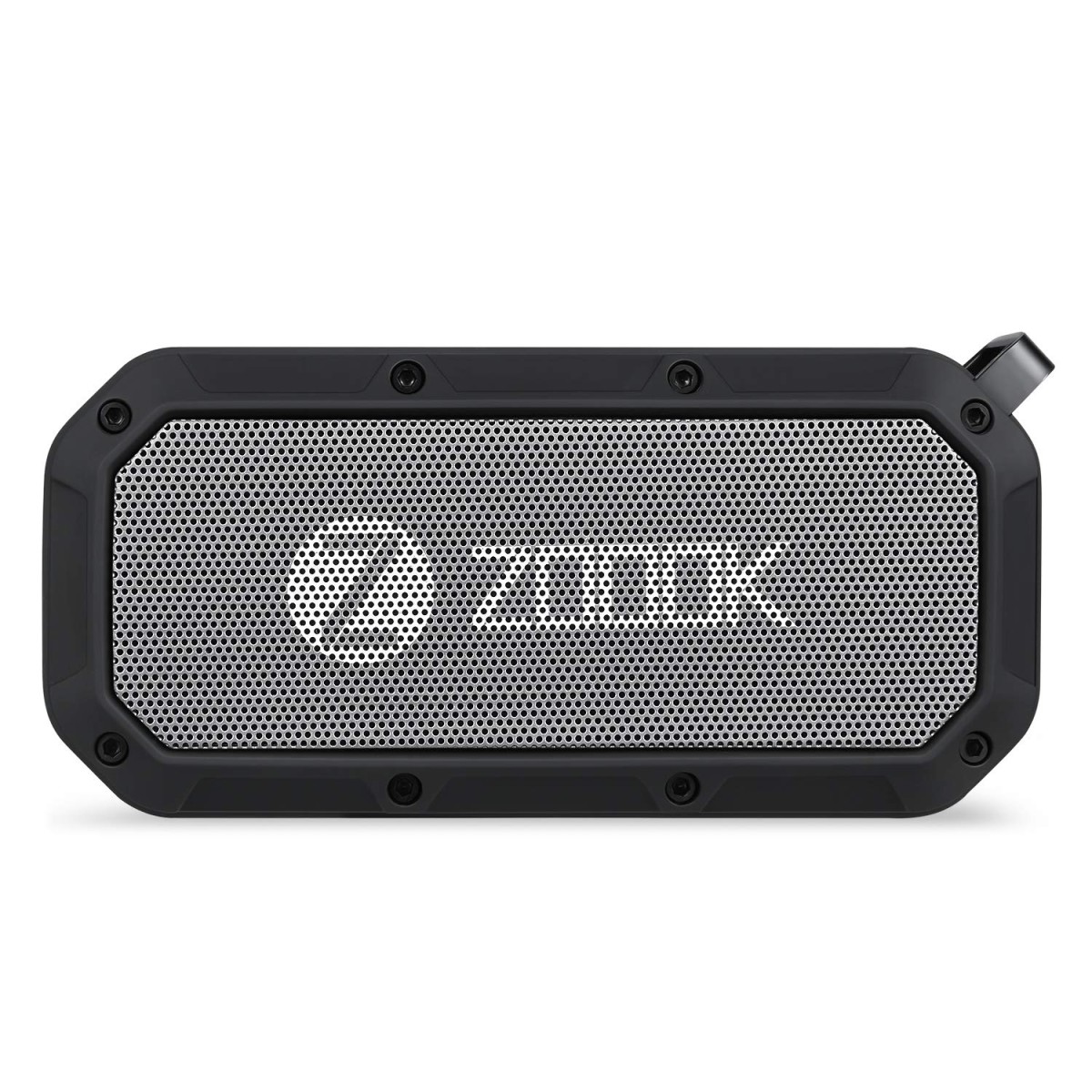 Zoook Bass Warrior 5W Bluetooth Speaker, 1200mAh Battery, USB Charging, Deep Bass, 52mm Drivers, Hands-Free Calling, Waterproof, Outdoor/Party (Black)