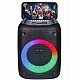 Zoook Music Blaster Bluetooth Party Speaker 14 watts Karaoke/USB/TF/AUX/Mic Input/RGB Lights/Bluetooth 5.0/Top Control Panel - (Black)