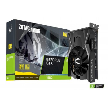 Zotac Gaming Geforce GTX 1650 OC 4GB GDDR6 Graphics Card