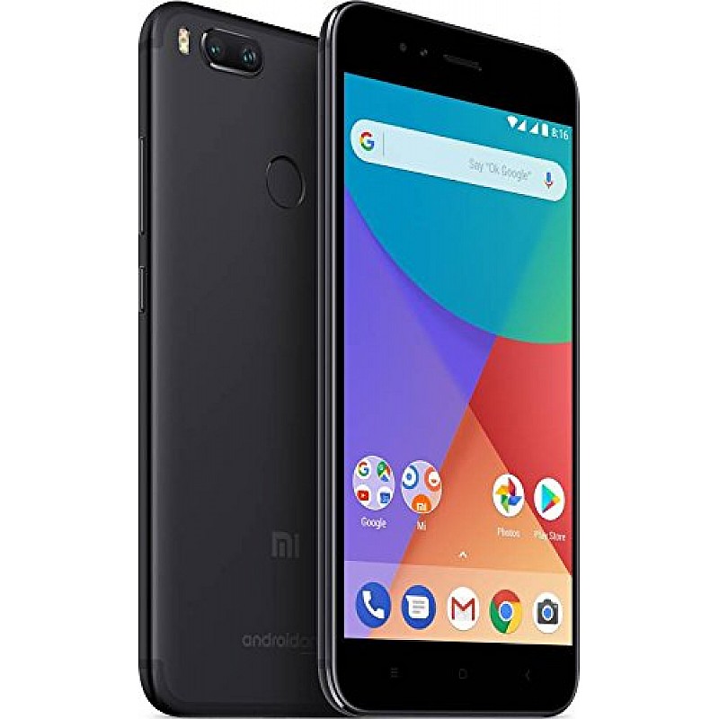 Mi A1 (Black 64GB Storage 4 GB RAM) Refurbished