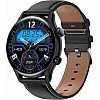  Gizmore GizFit GLOW AMOLED with 3.4 Cm ALWAYS-ON BT Calling Smartwatch (Brown Strap, Regular)