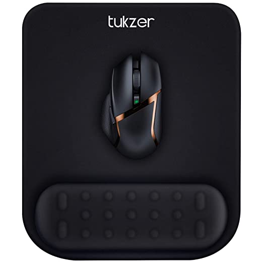Tukzer Gel Mouse Pad Wrist Rest Memory-Foam Ergonomic Mousepad Tukzer Gel Mouse Pad Wrist Rest Memory-Foam Ergonomic Mousepad