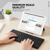 acer Fold Max | 99 Keys Full-Size Foldable Bluetooth Keyboard | BT 5.0 | Rechargeable 180mAh Battery | USB-C Fast Charging | 51H Use | Portable ABS Build | Black | Windows/Mac/Android Compatible