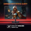 acer Nitro KG271 X1 27 Inch IPS Full HD Backlit LED Gaming Monitor I 0.5 MS Response I 200Hz Refresh Rate I SRGB 99%, HDR 10 I 2xHDMI, 1xDP I Stereo Speakers I AMD FreeSync Premium I Eye Care (Black)