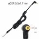 Acer 65W Yellow PIN/TIP Laptop Adapter Charger 19V 3.42A for Acer Aspire 5920 FO200/1551/3830T/4250