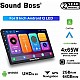 Sound Boss Androidify 3rd Generation Bass Blaster 9' Inch QLED Android Car-Play (2GB/64GB) Car Stereo