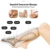 AGARO COMFY Air Compression Leg Massager, Leg Foot Calves Massage Machine with Handheld Controller black (33510)
