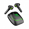 WINGS Phantom 760 Earbuds with Low Latency Game mode, Bluetooth Gaming Headset  (Black, In the Ear)