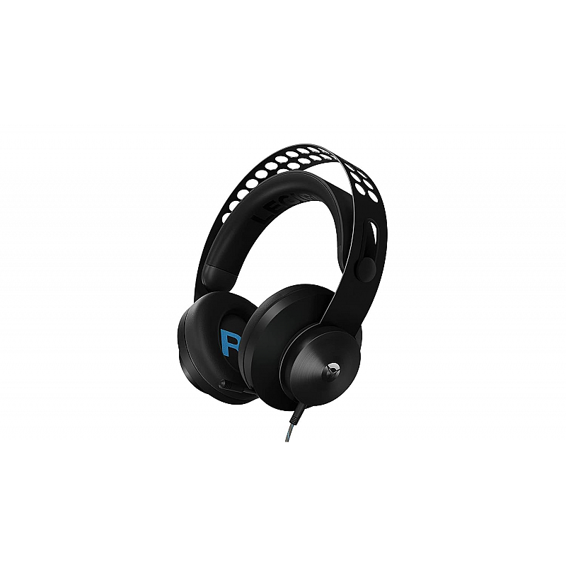 Lenovo Legion H300 Wired On Ear Headphones with Mic (Black, Grey)