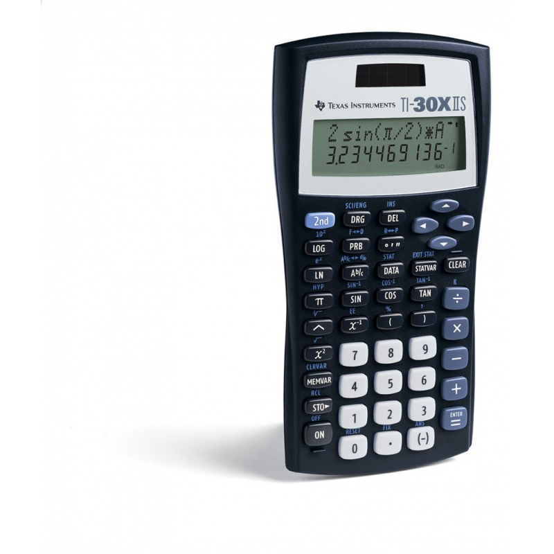 Texas Instruments TI-30XIIS Scientific Calculator, Black 1 Pack