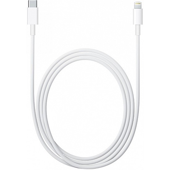 Apple MK0X2AM/A USB-C to Lightning Cable (White) 1Meter