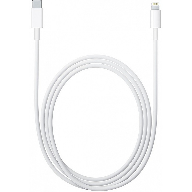 Apple MK0X2AM/A USB-C to Lightning Cable (White) 1Meter