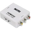 Lapster HDMI to AV, 1080P HDMI to 3RCA,AV Composite Video Audio Converter Adapter Supports PAL/NTSC with USB Charge Cable
