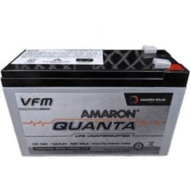 amaron quanta 12V 7Ah SMF UPS-Emergency Battery Ideal for Use in UPS/Solar and More Instruments (VRLA 12-07/ 12V, 7AH C20) amaron quanta 12V 7Ah SMF UPS-Emergency Battery Ideal for Use in UPS/Solar and More Instruments (VRLA 12-07/ 12V, 7AH C20)