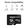 amazon basics 128Gb Microsdxc Memory Card with Full Size Adapter, 100Mb/S, U3