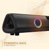 AmazonBasics amazon basics 16W Bluetooth Soundbar Speaker with 2000mAh Battery | BT v5.3 | Aux/USB Port | RGB Party Lights AmazonBasics amazon basics 16W Bluetooth Soundbar Speaker with 2000mAh Battery | BT v5.3 | Aux/USB Port | RGB Party Lights