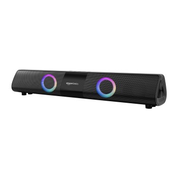 AmazonBasics amazon basics 16W Bluetooth Soundbar Speaker with 2000mAh Battery | BT v5.3 | Aux/USB Port | RGB Party Lights AmazonBasics amazon basics 16W Bluetooth Soundbar Speaker with 2000mAh Battery | BT v5.3 | Aux/USB Port | RGB Party Lights