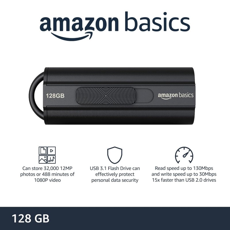 amazon basics 256GB Ultra Fast USB 3.1 Flash Drive amazon basics 256GB Ultra Fast USB 3.1 Flash Drive
