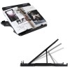 amazon basics Adjustable Laptop Riser Stand | Wide Compatibility | Multiple Adjustable Angles | Ventilated & Secure Design