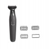 amazon basics Unisex Cord/Cordless Trimmer and Shaver with 4 Trimming Combs, IPX7-90 Minutes Run Time (Black)