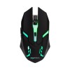 amazon basics Wired Gaming Mouse | Elevate Your Gaming Experience with 5 Buttons, Customizable 3600 DPI, Rainbow LED Light, DPI Switch (Black)