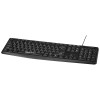 amazon basics Wired Keyboard with 104 Keys for Windows, Mac OS Computer