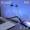 Ant Audio Wave Sports 540 Bluetooth Wireless Neckband in Ear Headphone with IPX5, Deep Bass Earbuds for Workout