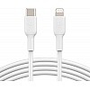 Apple Certified - Type-C USB to Lightning - Nylon Braided - Fast Charging MFI Certified iPhone Charger Cable - 3-Foot 