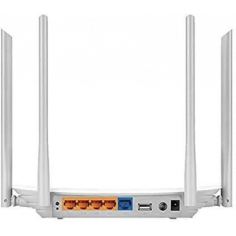 TP-link Archer C5 White Dual Band Gigabit AC1200 1200Mbps Wireless Wi-Fi WiFi Speed Router with 4 Antennas 